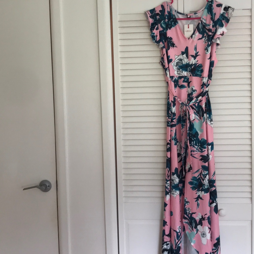 NWT floral maxi dress